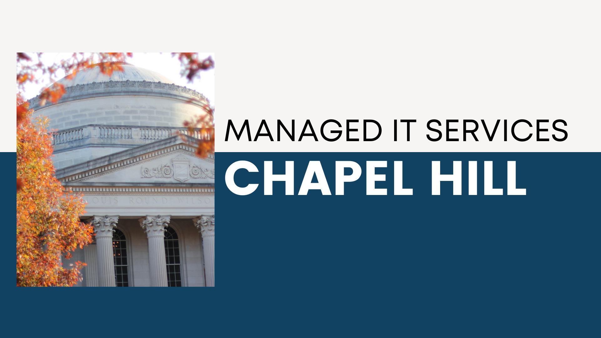 Managed IT Services in Chapel Hill, NC